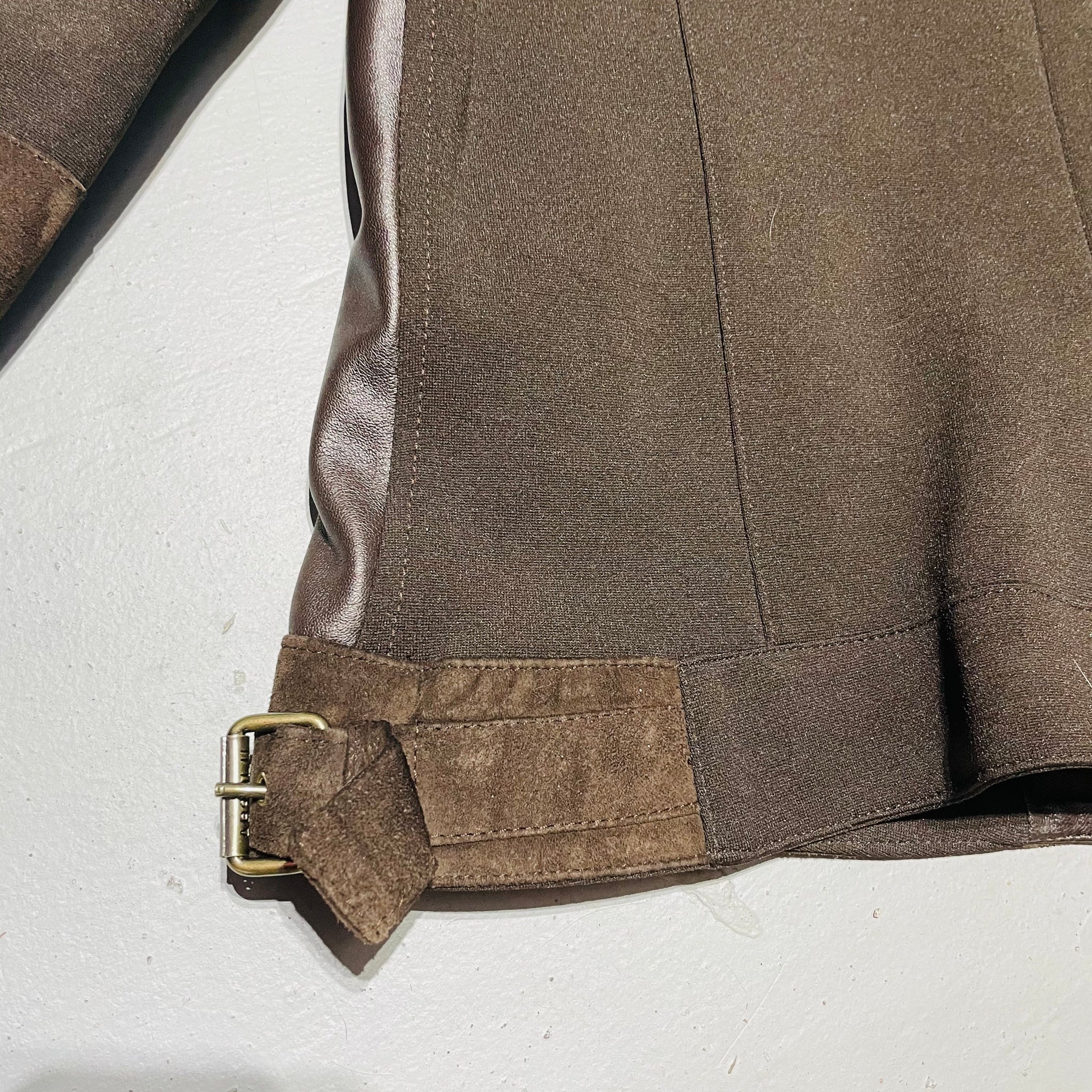 Absolu brown leather jacket, Size M