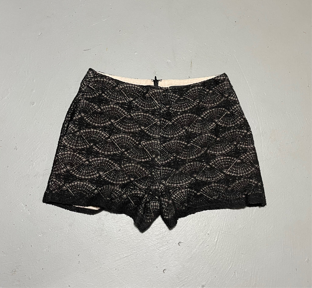 Ark & Co black lace shorts, Size S