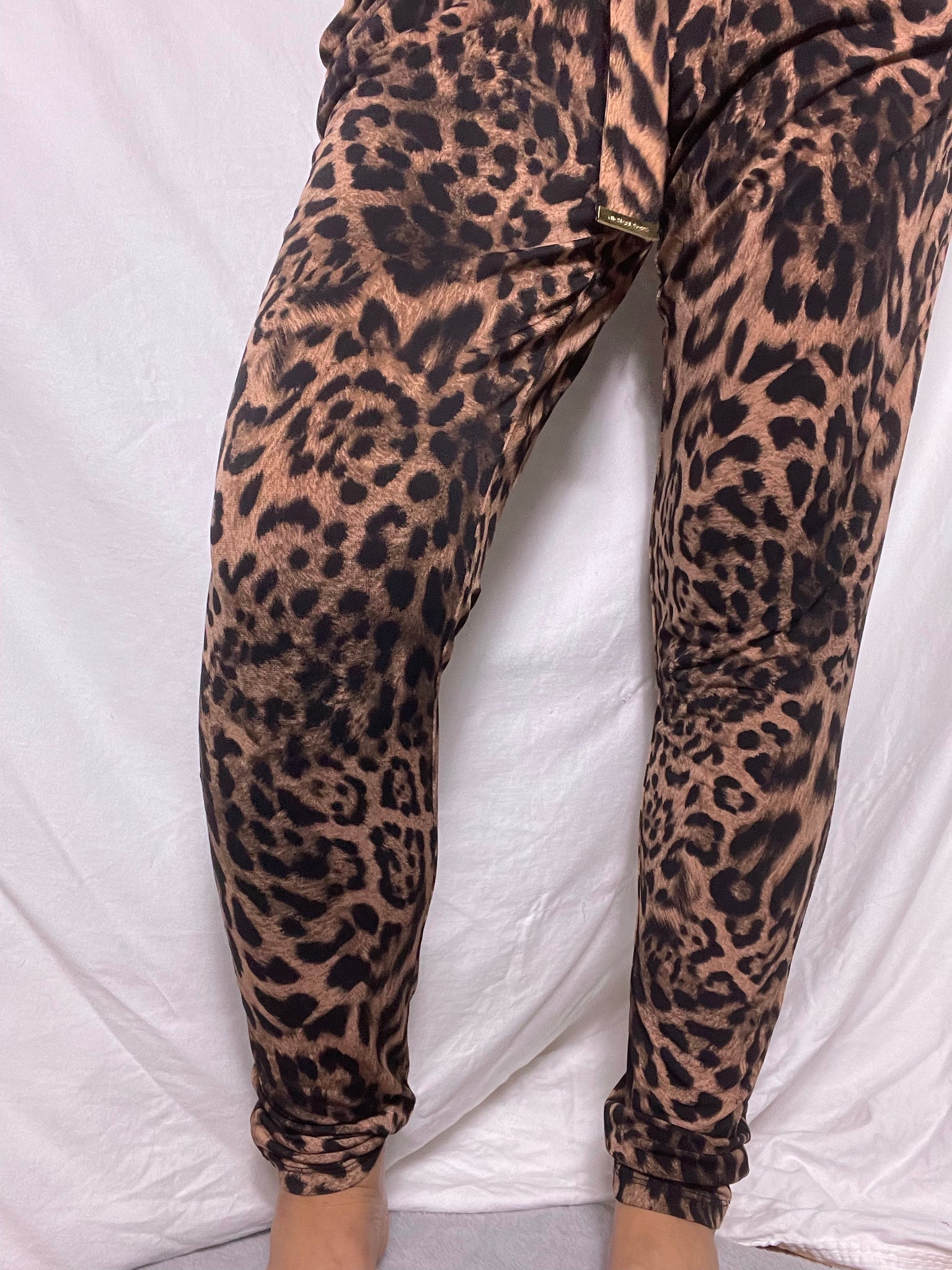NEW Michael Kors leopard jumpsuit, Size M – Holy Ogre