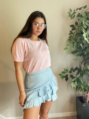 NEW BB Dakota chambray skirt, Size 10