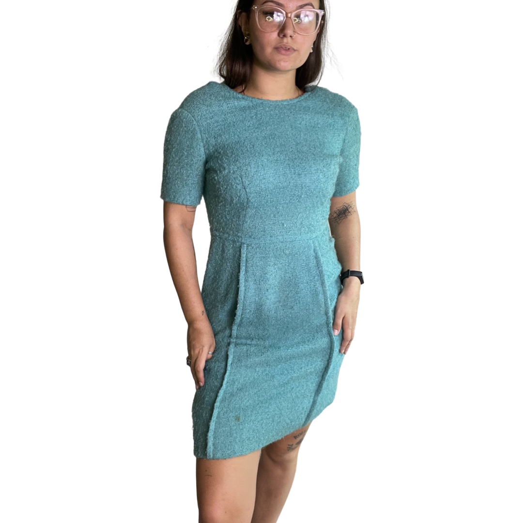 Vintage 1960s boucle mini dress, Size XS