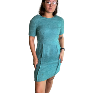 Vintage 1960s boucle mini dress, Size XS