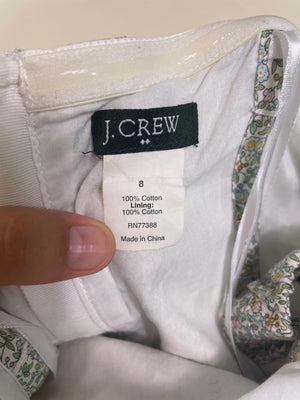 J.Crew strapless mini dress, Size 8