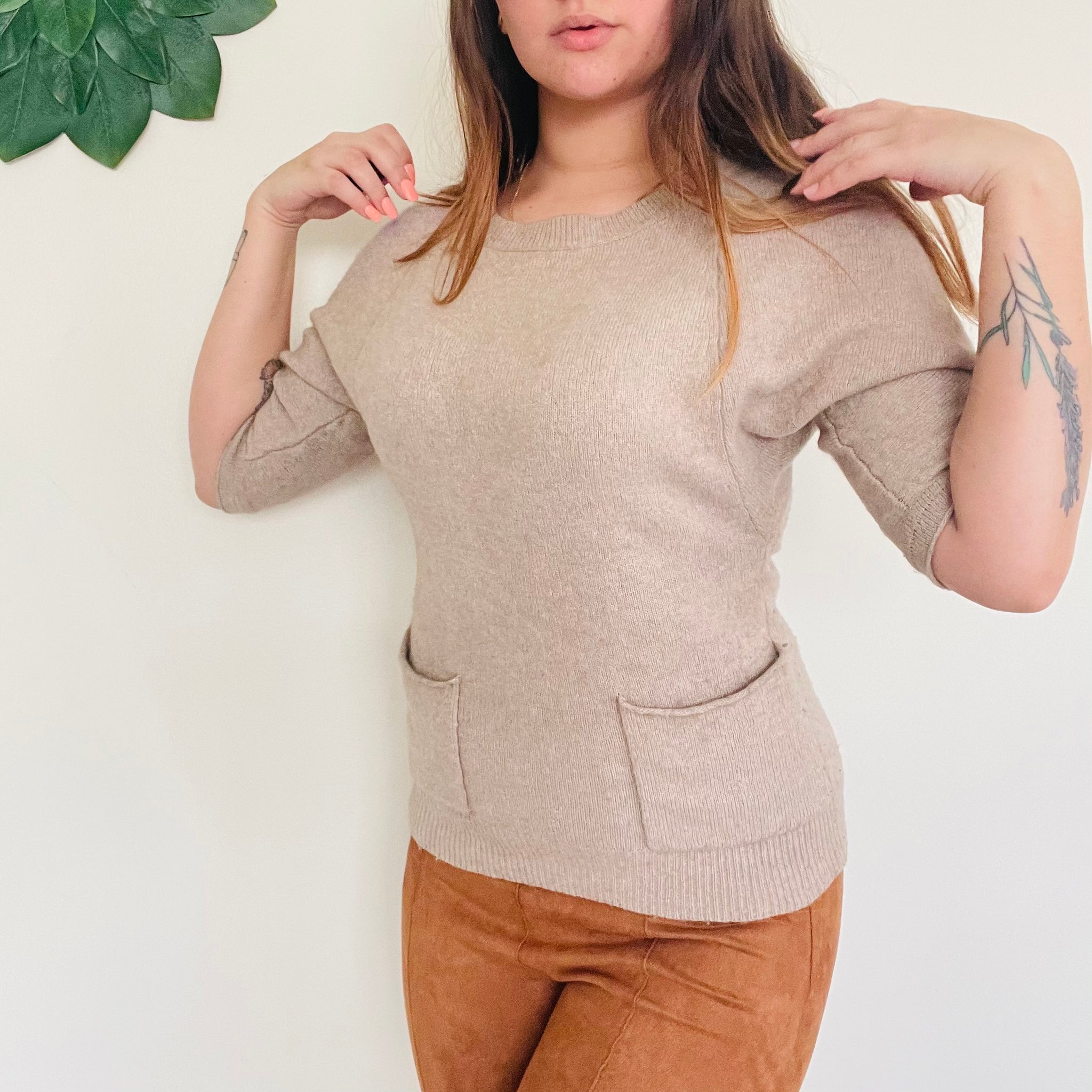 Cashmere blend Nevena sweater, Size XS