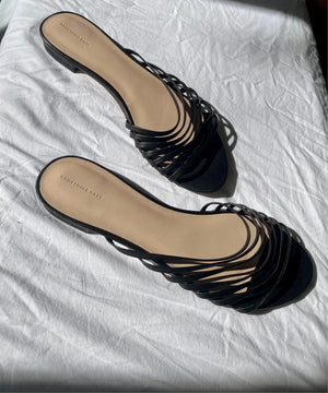 Something Navy Abby sandals, Size 8