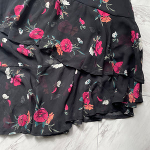 NEW asymmetrical floral skirt, Size 6