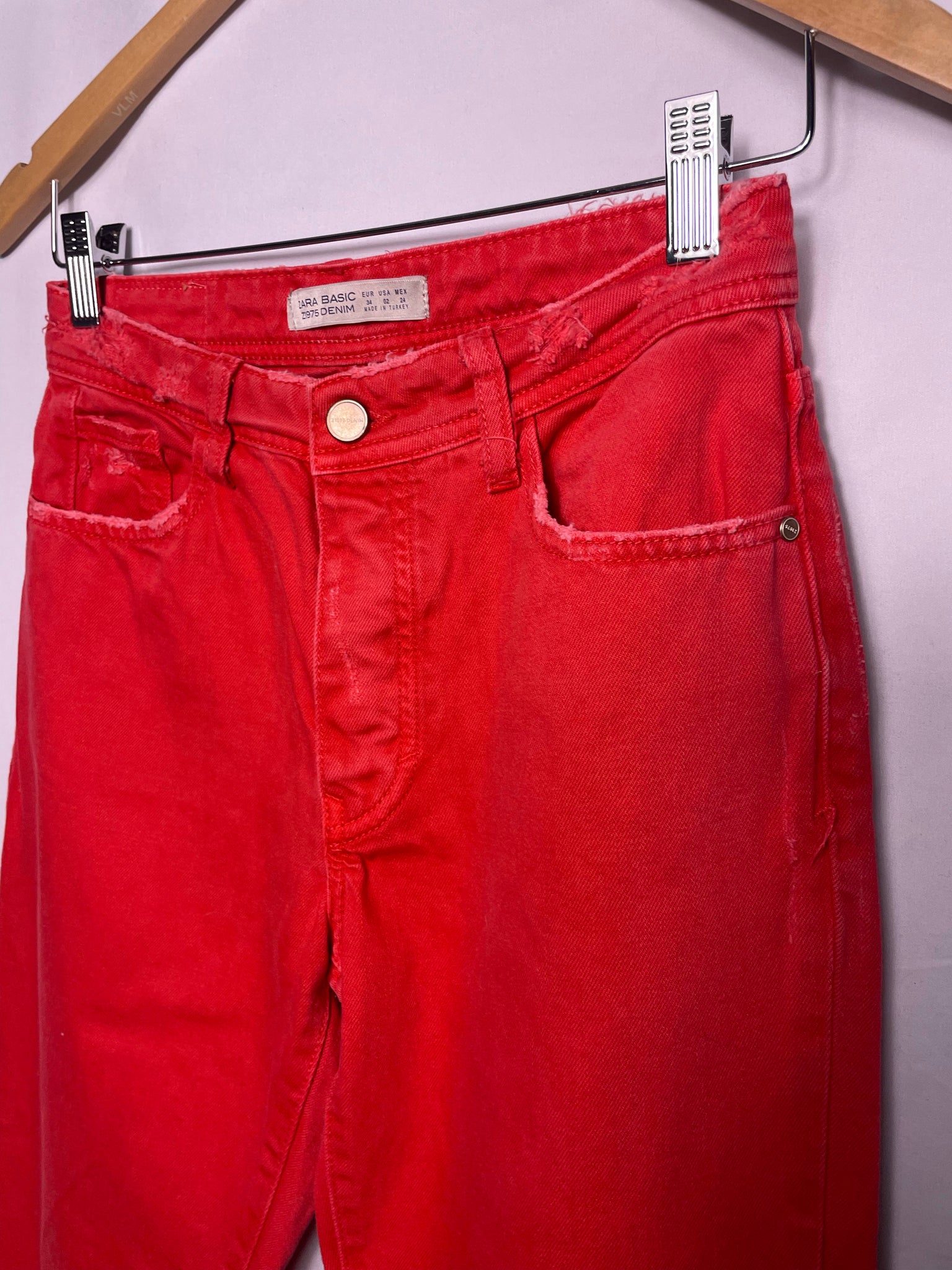 zara snake print jeans size 4 shown on a 26” waist - Depop