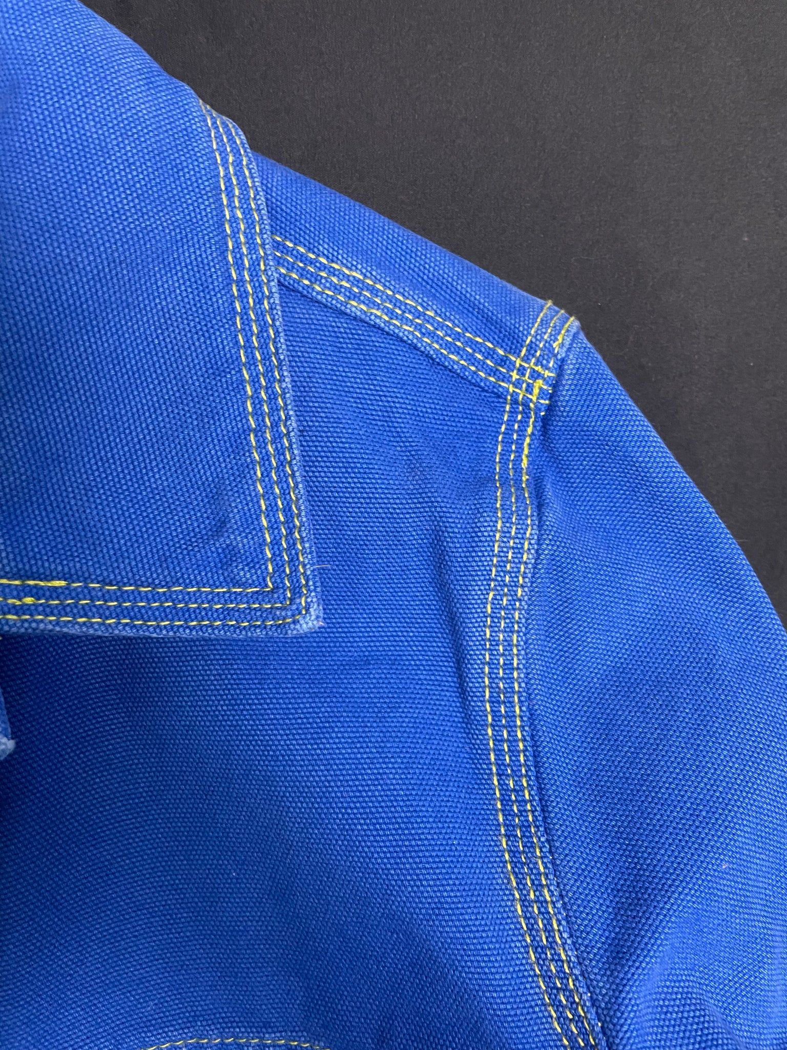 BDG blue cropped jacket, Size M