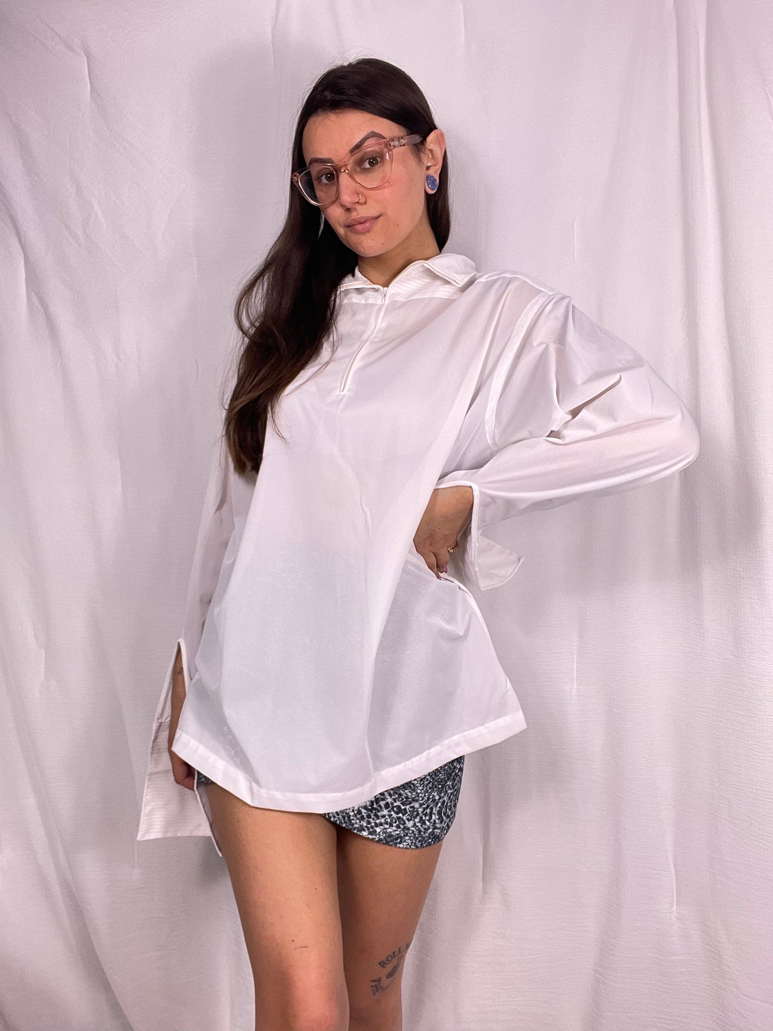 70s extra long sleeve top, Size XL