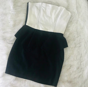 Mason strapless mini dress, Size 6