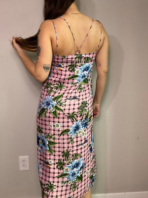 NEW Zara tropical midi dress, Size M